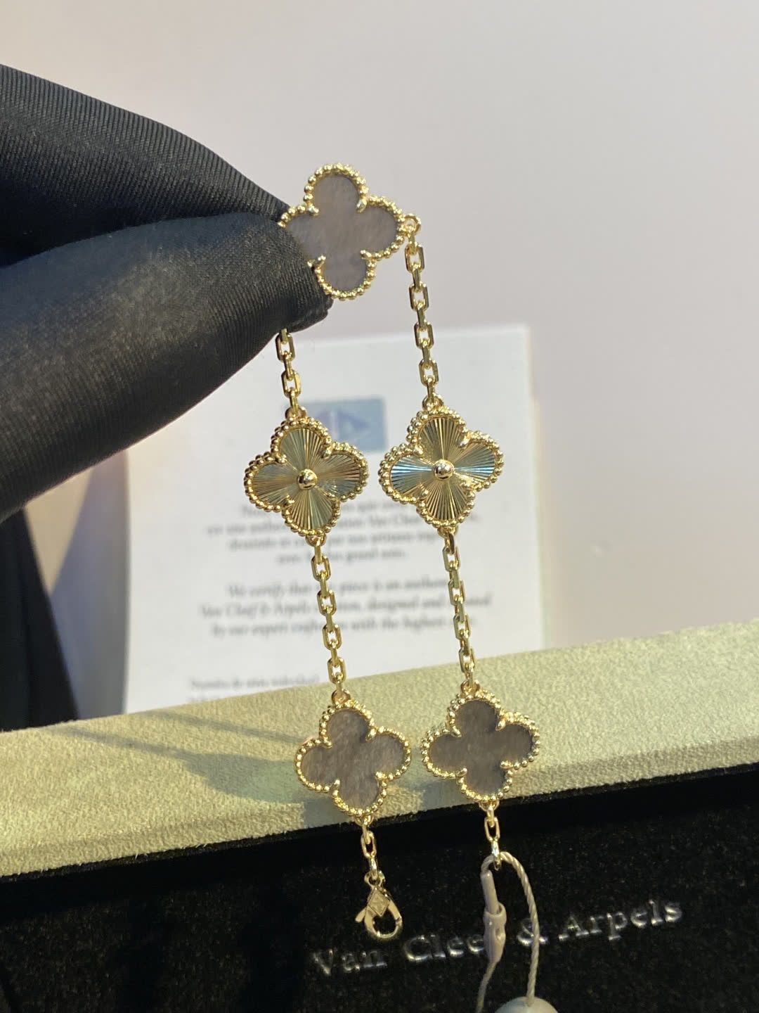 Van Cleef & Arpels Vintage Alhambra Necklace